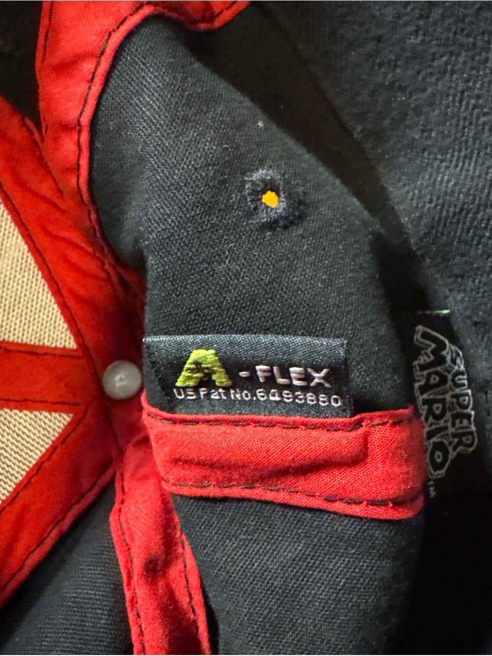 Super Mario A-Flex Baseball Cap Hat 2009 Game Nintendo - Picture 7 of 9